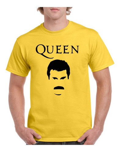 Playera Queen Banda Freddie Mercury Rock Clasica