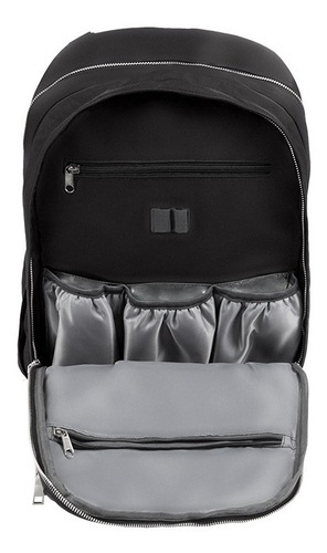 Mochila Maternal Carestino Paris Negro Completo