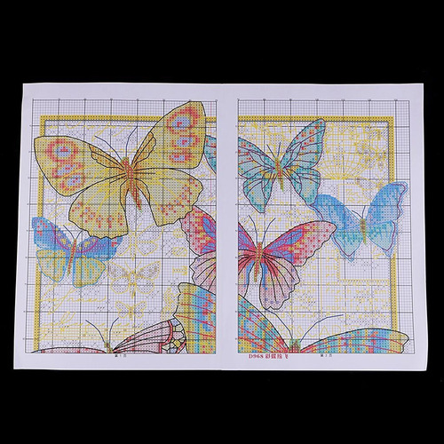 Kits De Punto De Cruz Estampados For Adultos 11ct 40x55cm