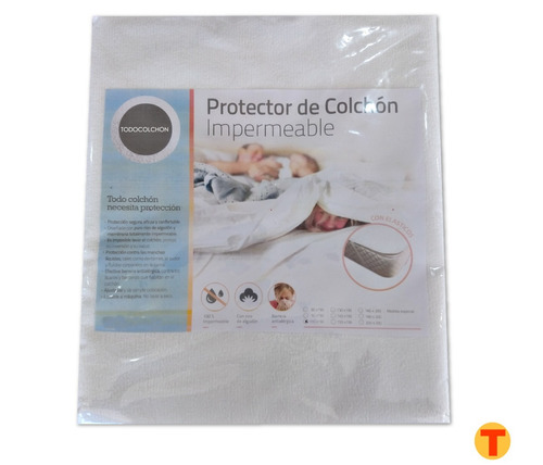 Combo 2 Cubre Colchon Cuna Impermeable 120 X 60 Toalla Y Pvc