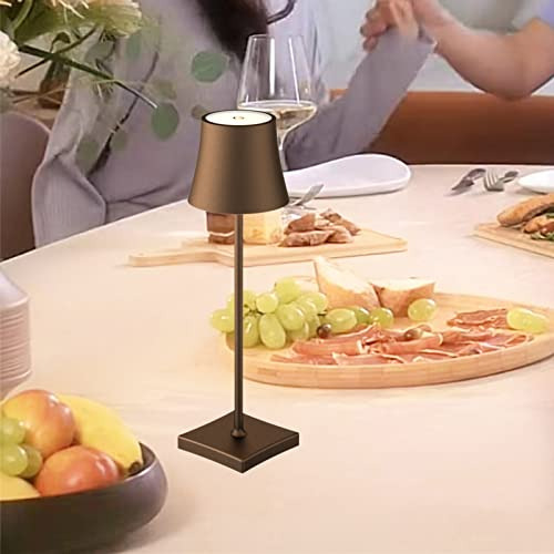 Led Desk Lamp, Cordless Table Lamp, Rechargeable, Dimma...