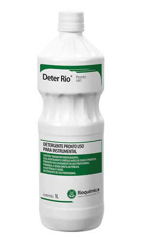 Detergente Deter Rio C/ Tensoativos Pronto Uso 1l Rioquímica