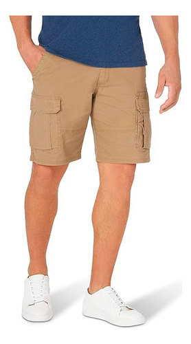 Wrangler - Bermudas - Short - Pantalones Cortos Tipo Cargo 