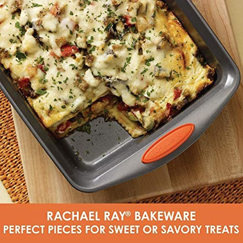 Rachael Ray Yum-o Molde Para Pasteles Antiadherente Para Hor