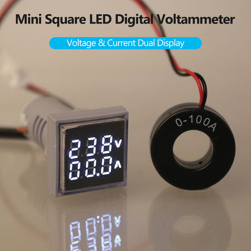 Mini Voltímetro Digital Voltímetro Amperímetro Amperímetro