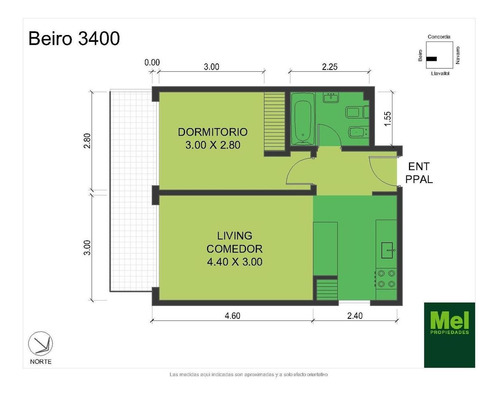 Imagen 18 de 18 de Excelente 2 Amb Al Frente En Venta Con Renta.