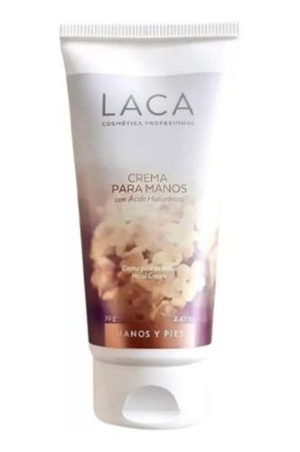 Crema Para Manos Con Ácido Hialurónico Laca Smlcosmetica 