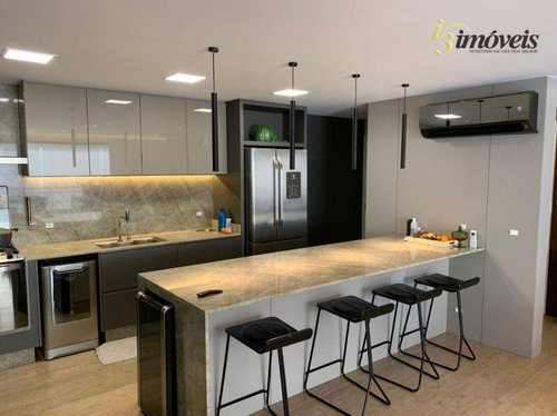 Imagem 25 de 30 de Grand Soleil, Apartamento Com Suíte Master E Closet, Uma Suíte, Um Dormitório, Um Escritório, Amplo Living, 3 Vagas, Bairro Fazenda, Itajaí Sc - Ap2145