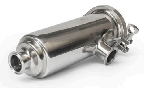 Filtro Lavable En L, Malla Lavable 100 Micrones, 1.5 Clamp