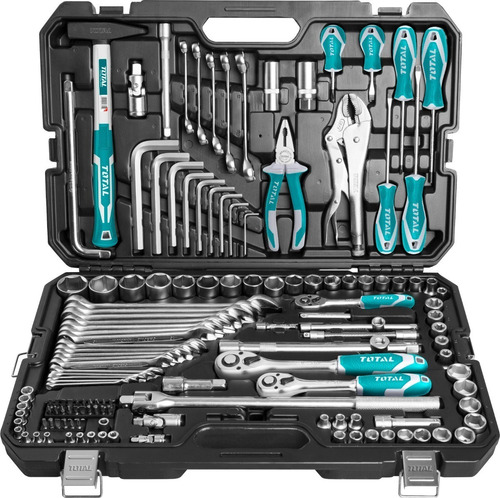 Imagen 1 de 4 de Caja de herramientas de 142 pcs total