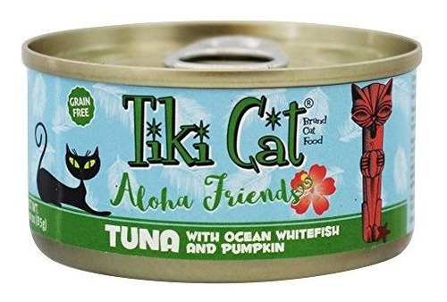 Tiki Alimento Para Mascotas Gato Aloha Atún Pescado Blanco A