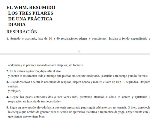 El Método Wim Hof: Activa Tu Potencial - Ebook Pdf.