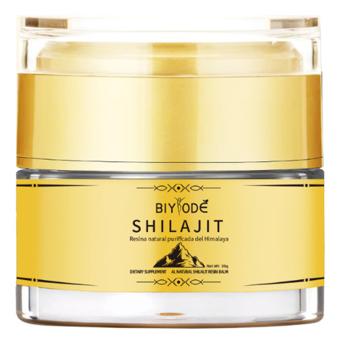 Biyode Himalayan Gold Shilajit Dorado Suplemento natural Orgánico Resina 30ml 1pcs