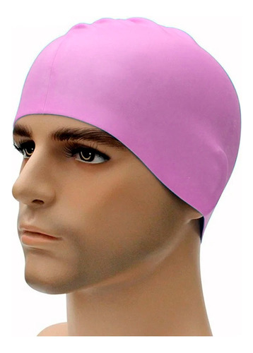 Gorro Para Natacion De Silicona Talla Unica Elástico Piscina