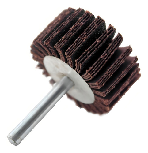 Roda De Lixa 80x30mm G100 C/ Haste 1/4 Beltools