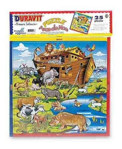 Juegos Niños Puzzle Arca De Noe 25 Pzs Art.17 Duravit