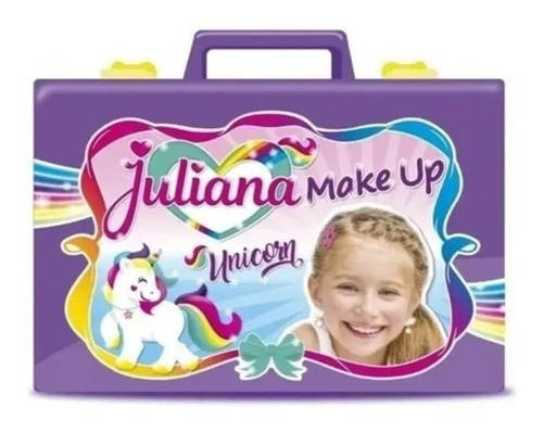 Valija Juliana Make Up Unicorn Maquillaje Unicornio