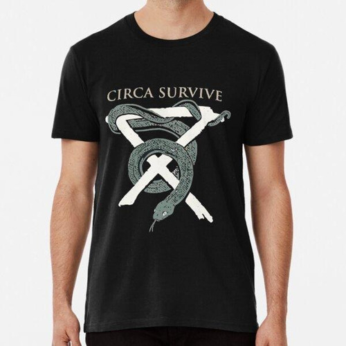 Remera Ccirca Survive Cabeza De Serpiente Algodon Premium