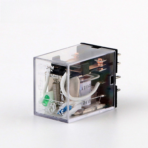 Relé Pequeño Hh53p Silver Point-dc 12 V (con Base) - Ac220v