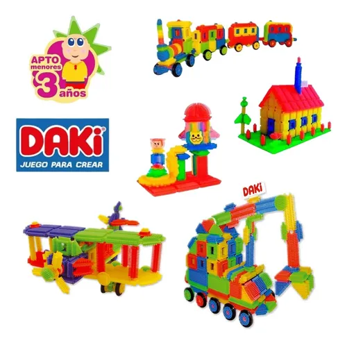 Bloques dakis para niños clearance