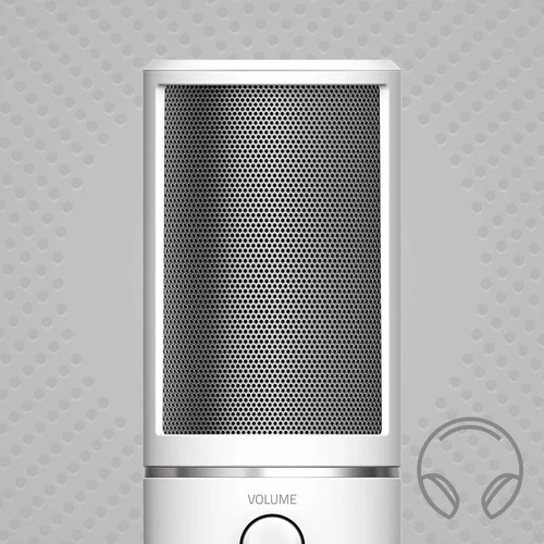 Imagen 7 de 7 de Micrófono Razer Seiren X condensador supercardioide y cardioide mercury white