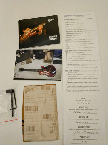 Gibson Les Paul Faded 2018 Diestro Worn Cherry Ébano