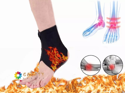 Tobillera Deportiva Fascitis Soporte Ajustable Calefacción