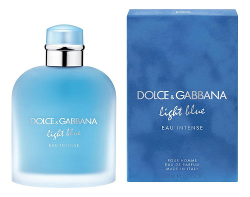 Perfume Dolce & Gabbana Light Blue Intense 200ml Para Hombre