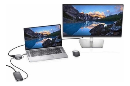 Imagen 8 de 8 de Adaptador Hub Dockingstation Dell Da310 7 En 1 Usb-c