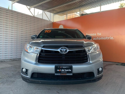 Imagen 2 de 15 de Toyota Highlander Xle, Ta , Gris 2016