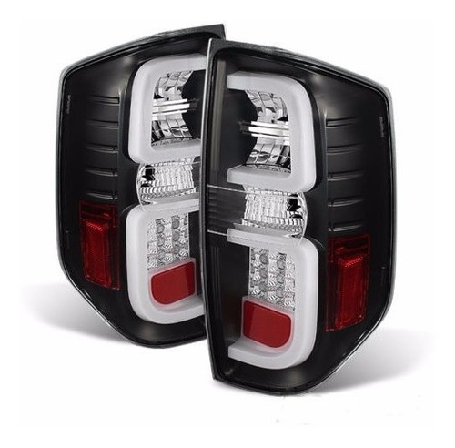 Set De Calaveras Toyota Tundra Negras [led 2014/2017