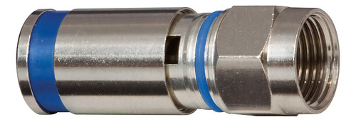 Conectores de compressão Klein Tools Standard F Rg6 - 10 peças - cor cinza