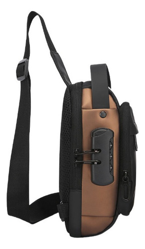 Bolso De Pecho Antirrobo De Moda Para Hombre Al Aire Libre