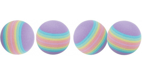 Juguete Trixie 4 Pelotas Para Gatos- Petit Pet Shop