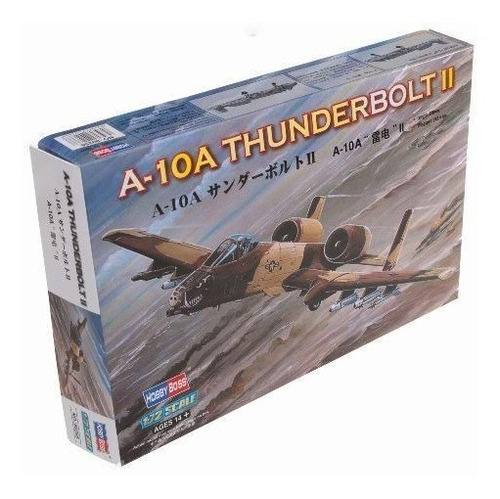 A-10a Thunderbolt Ii - 1/72 Kit Para Montar Hobby Boss 80266