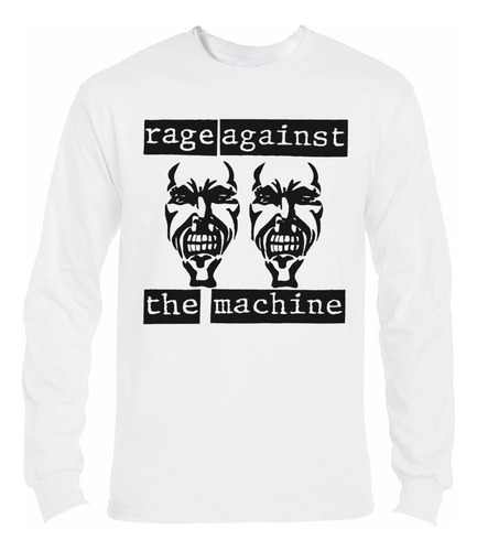 Polera Ml Rage Against The Machine Faces B Rock Abominatron