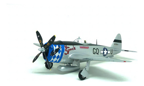 Miniatura Avião P-47d 354fg Easy Model 1:48 Republic Cor Prata