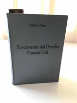 Comprar Fundamentos Del Derecho Procesal Civil Eduardo Couture