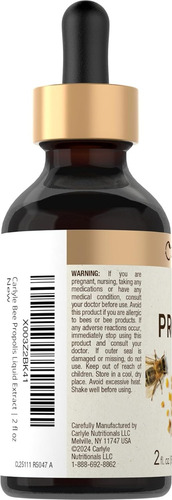 Suplemento De Propóleo De Abeja Carlyle 59 Ml