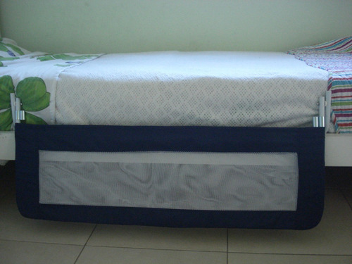 Imagen 4 de 8 de Baransik - Baranda Para Cama Infantil Con Funda Vs Colores