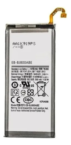 Bateira Compatível Com Galaxy A6 J6 J600 J800 Eb-bj800abe 