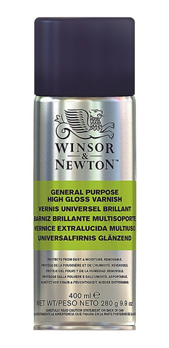 Barniz Aerosol Fijador Transparente 400ml Winsor & Newton 