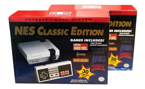 Nintendo Nes Classic Edition 30 Juegos Clásicos +control Adi