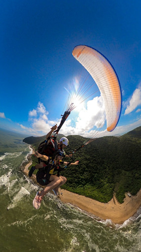 Voo Duplo De Parapente 