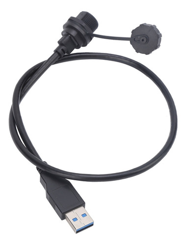 Conector Usb De Toma De Corriente Impermeable Tipo C, Rosca