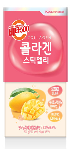 Kwangdong Vita500 - Peptidos De Colageno De Mango En Barra,