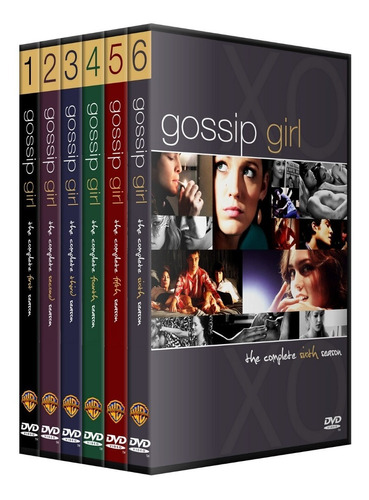 Gossip Girl Serie Completa Temporadas 1/2/3/4/5/6 Dvd Ingles