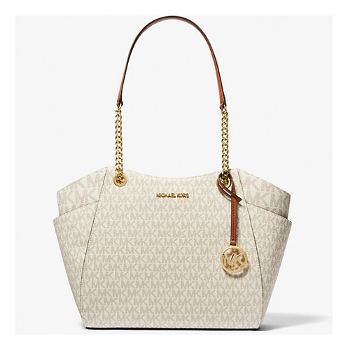Bolso De Hombro Michael Kors Jet Set Large Signature, Color