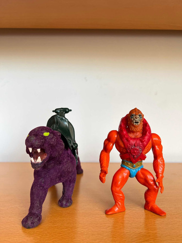 Beast Y Pantera D Skeletor De He-man Y Los Amos Del Universo