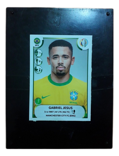 Figurita Copa América 2021 Gabriel Jesús Brasil 24